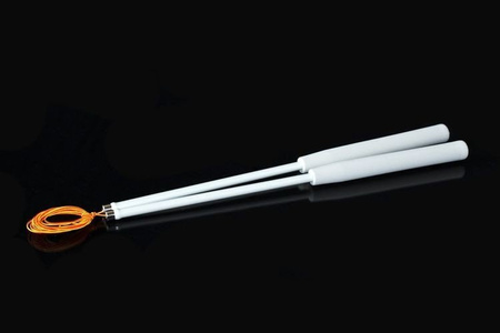 Carbon 41cm kije diabolo kolor BIAŁY Henry`s